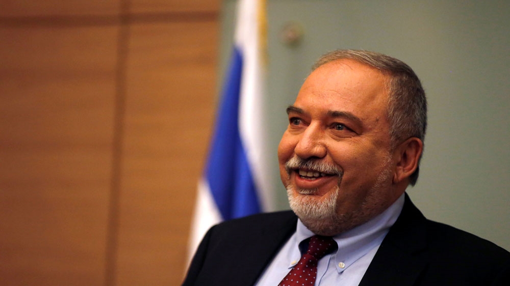 Israel''s Defence Minister Avigdor Lieberman