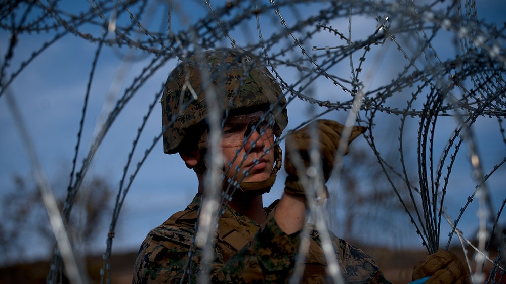 US troops at border