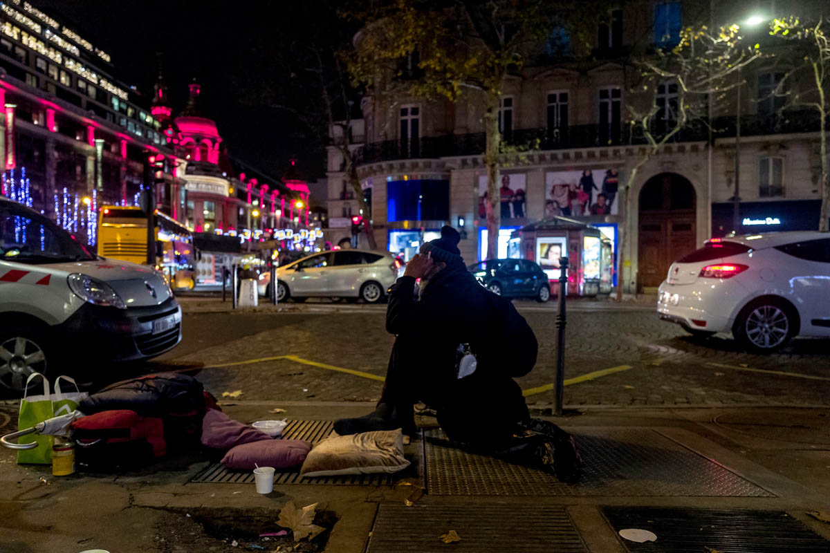 This is Europe: An image of homelessness in Paris