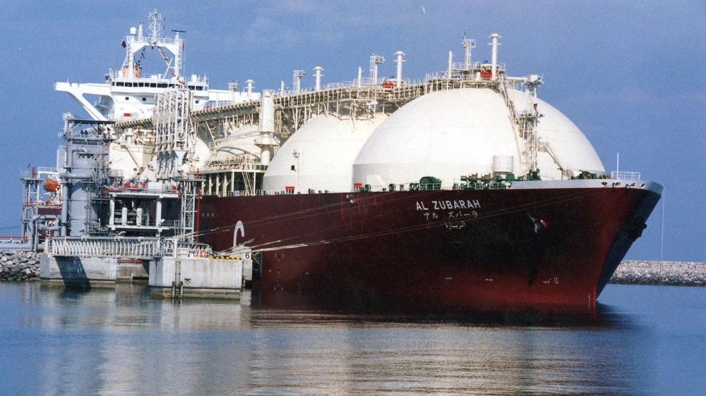 LNG at Raslaffans Sea Port,