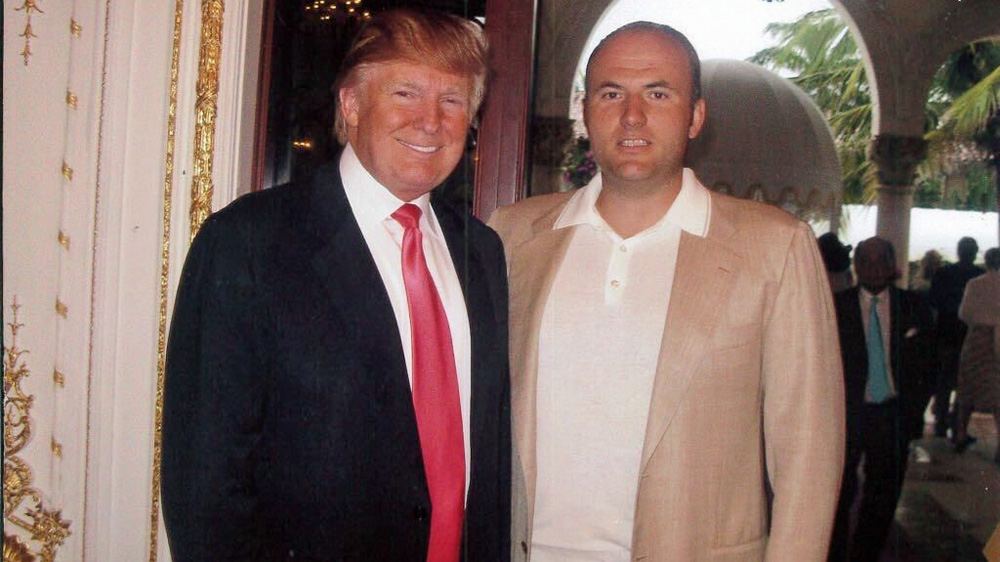 Pavel Fuchs with Donald Trump