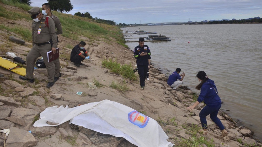 Mekong Thai activist bodies APimages