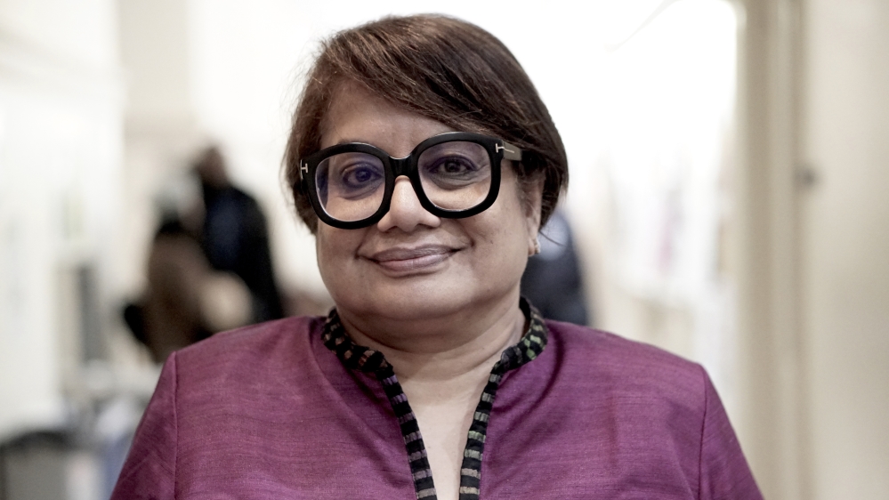 Coomaraswamy, a lawyer and former UN special rapporteur on violence against women and UN special representative for children and armed conflict [Azad Essa/Al Jazeera]