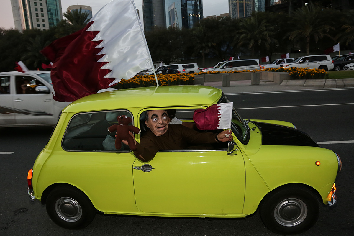 Qatar welcomes Asian Cup football champions home [Showkat Shafi/Al Jazeera]