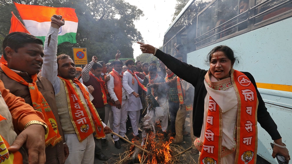 Kashmir attack protest
