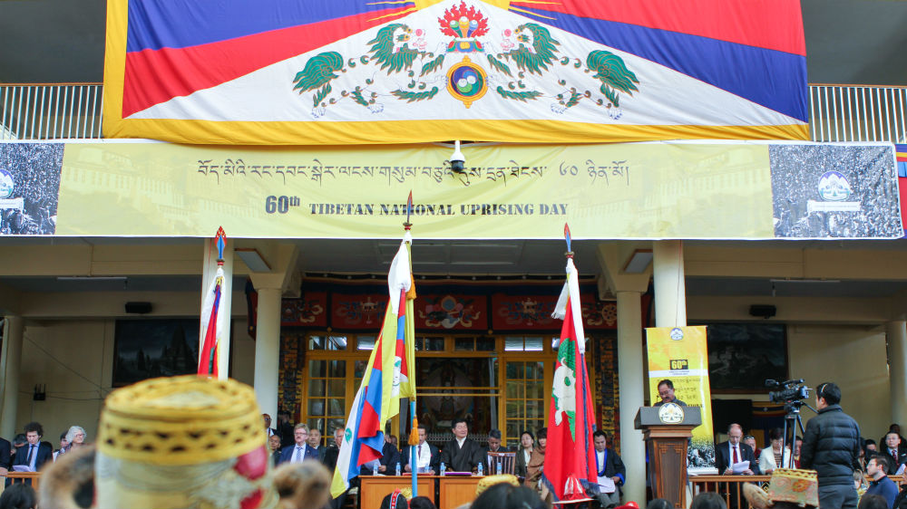 The 60th anniversary of the uprising was commemorated in northern Indian town of Dharamshala [Angel Martinez/Al Jazeera]
