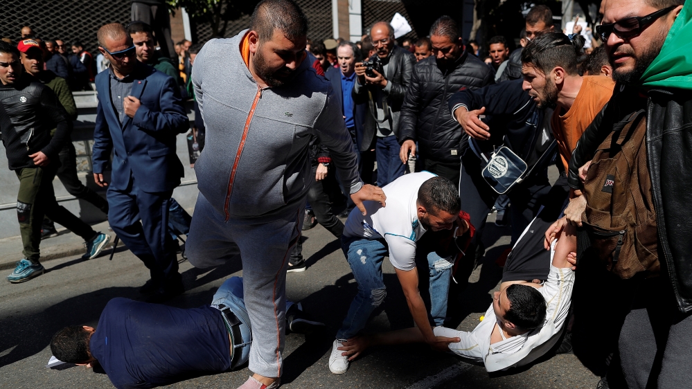 For years, Algerians have avoided public political activity fearing trouble from the security services [Zohra Bensemra/Reuters]