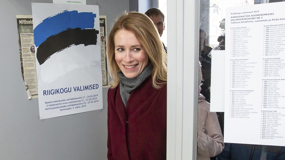 Estonia PM Kaja Kallas