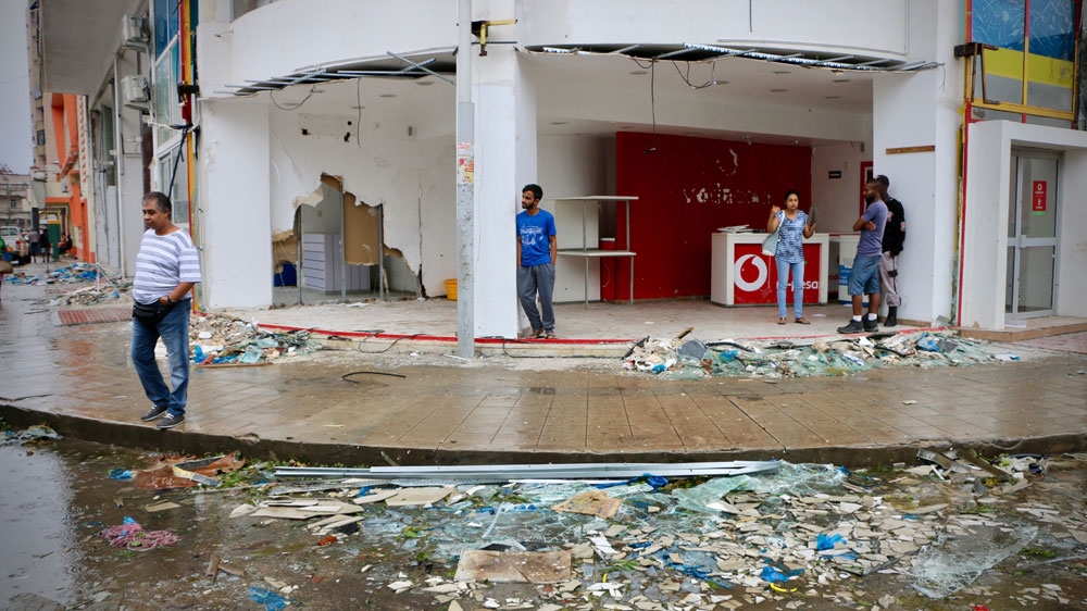 The cyclone destroyed 90 percent of Beira, according to the Red Cross [Adrien Barbier/AFP]