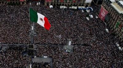 Zocalo square ALMO Supporters