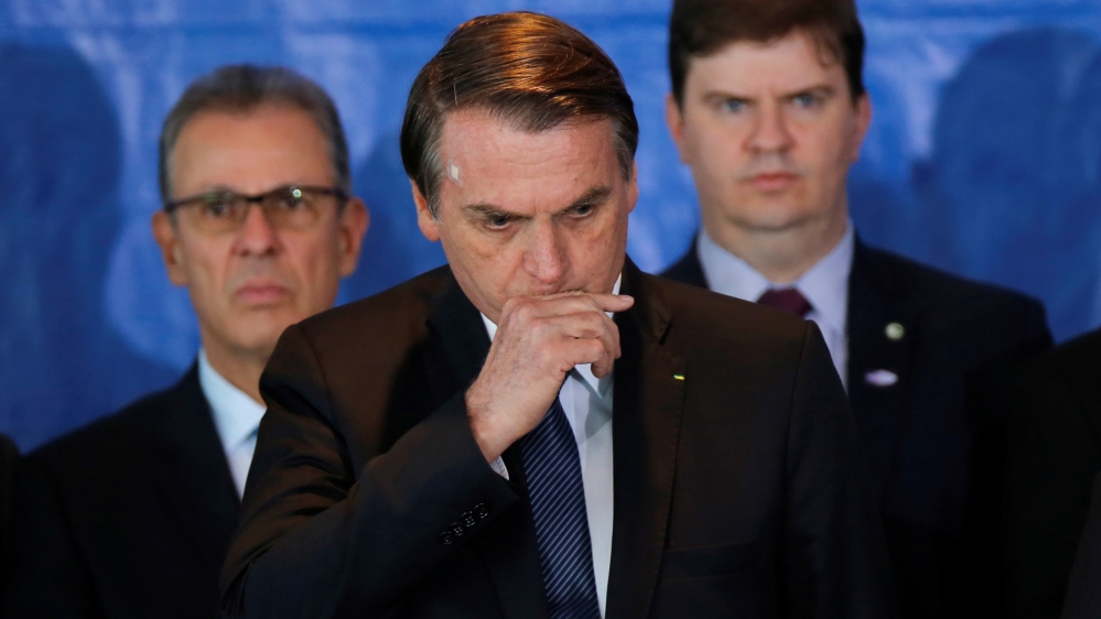 Brazil's President Jair Bolsonaro 