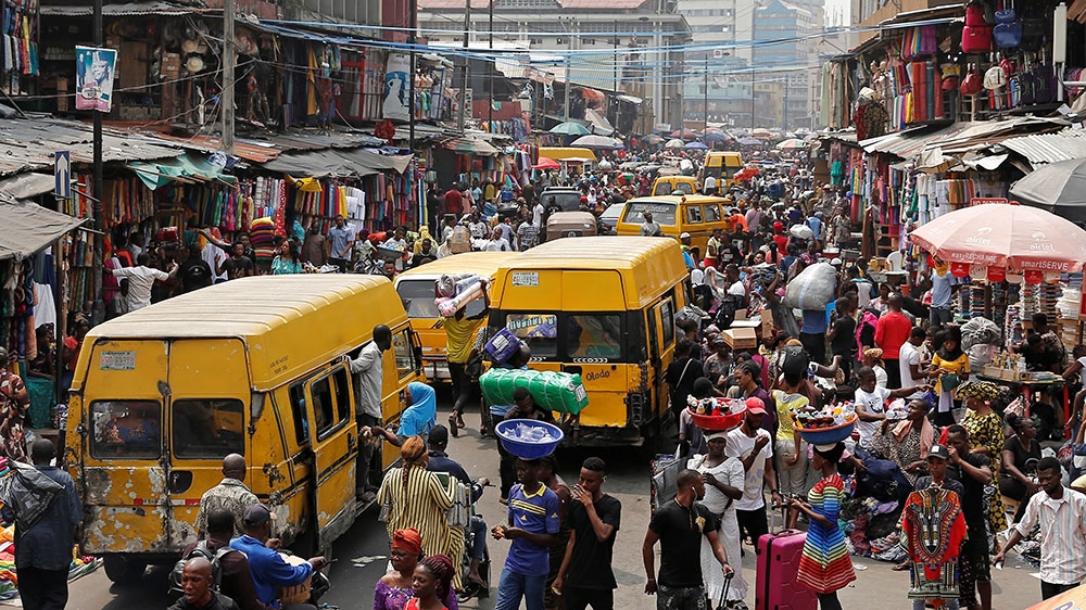 Nigeria street scene, Lagos Feb 2019