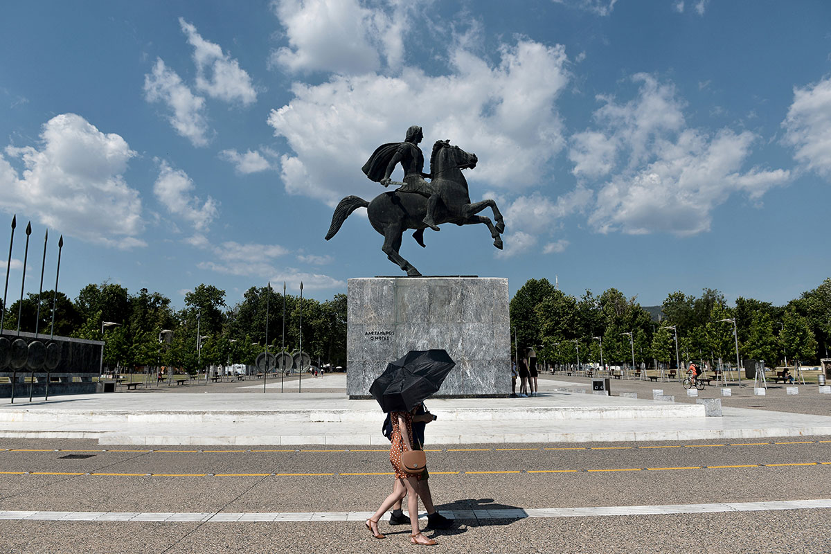European heatwave in pictures