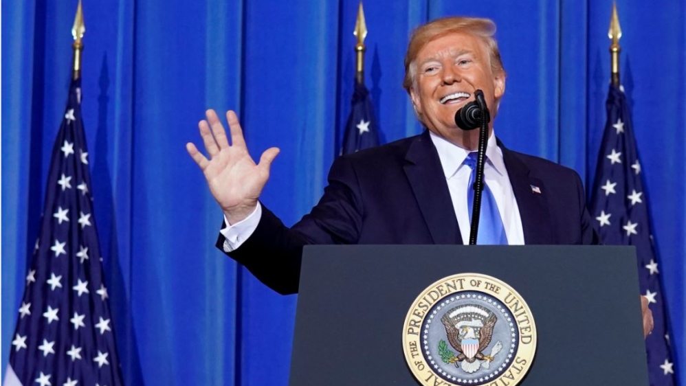 Trump at G20 news conference 