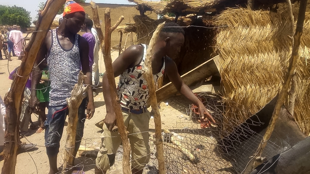 Nigeria bomb attack in Borno state [Sunday Orji/Al Jazeera]