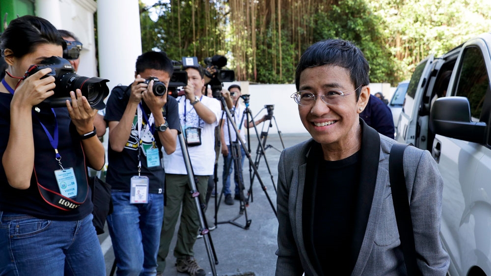 Rappler CEO and Executive Editor Maria Ressa
