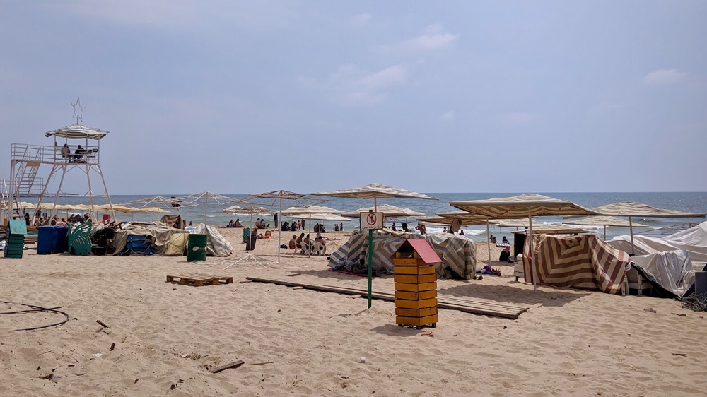 Beirut's last public beach