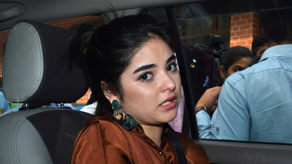 Zaira Wasim Reuters