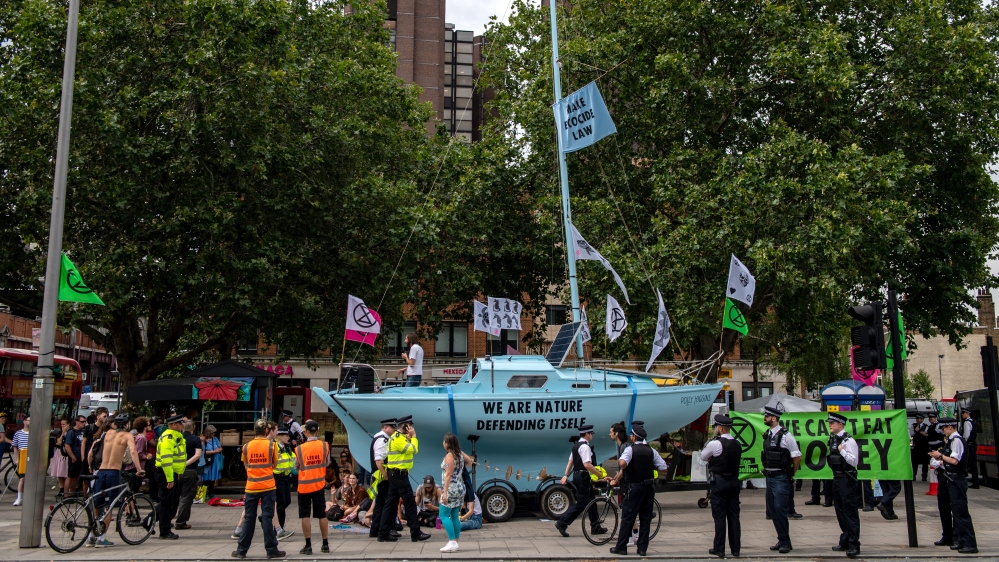Extinction Rebellion Plan Week Of Action In UK''s Major Cities