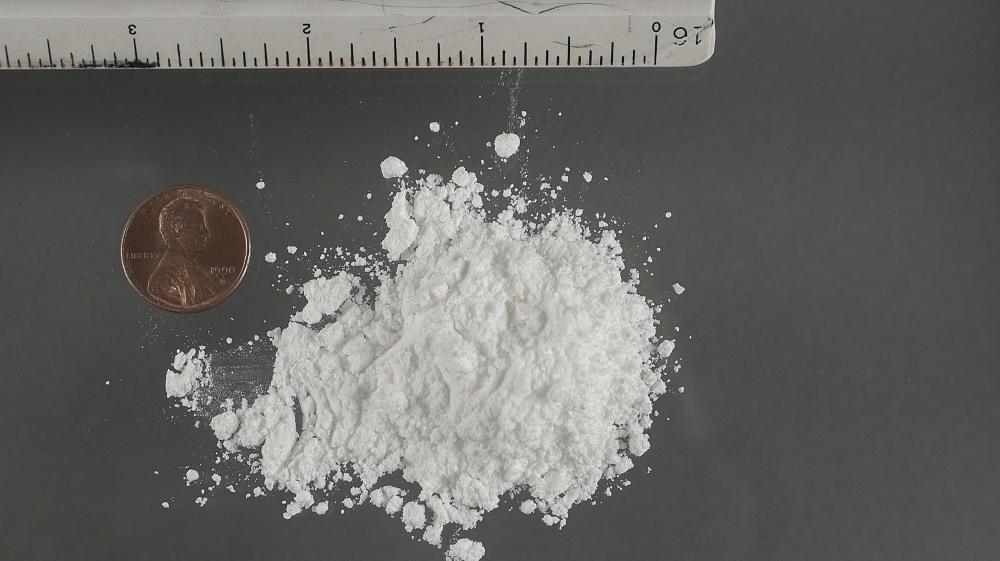 Powdered cocaine is pictured in this undated handout photo courtesy of the United States Drug Enforcement Administration. REUTERS/US DEA/Handout via Reuters