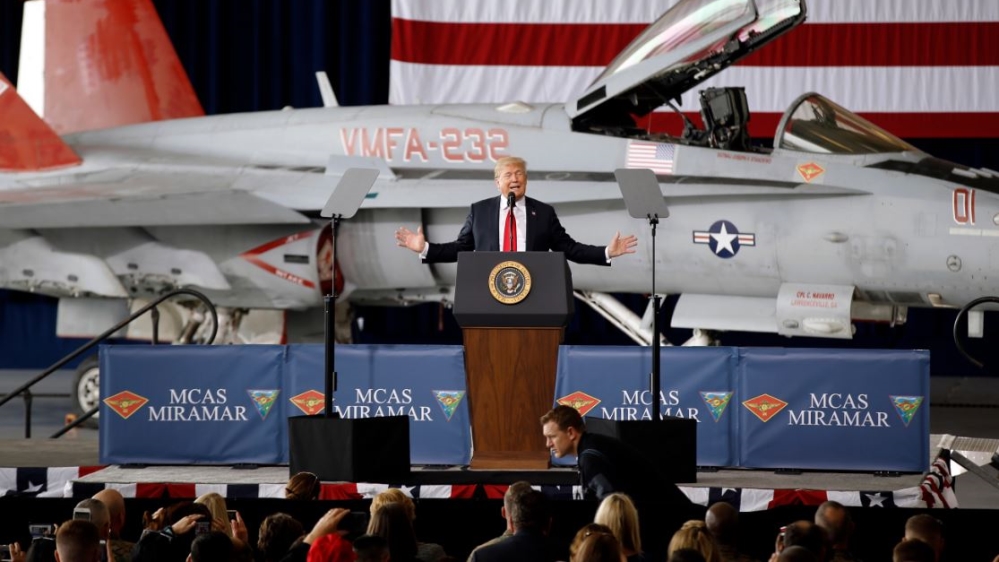 Trump announcement of Space Force