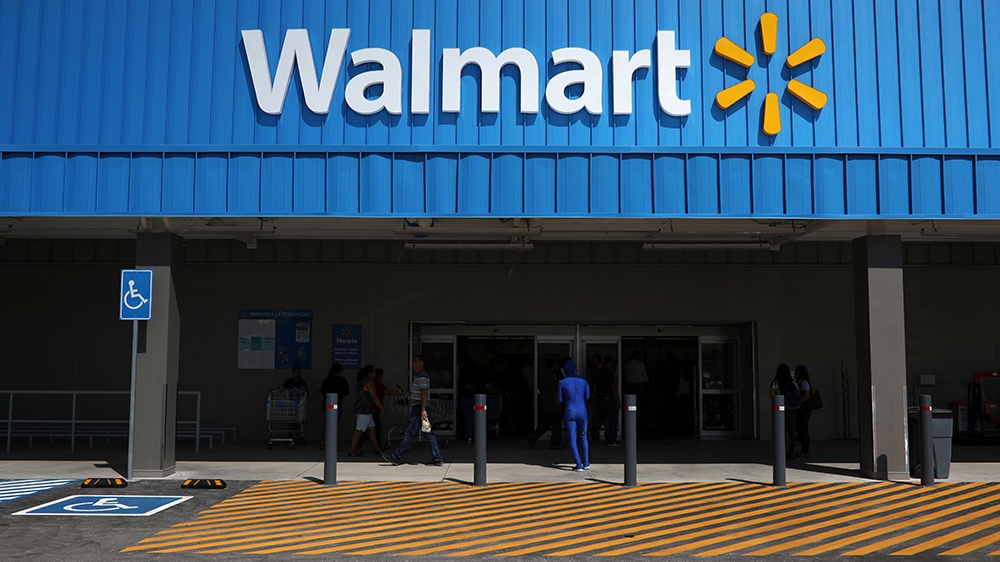 Walmart storefront