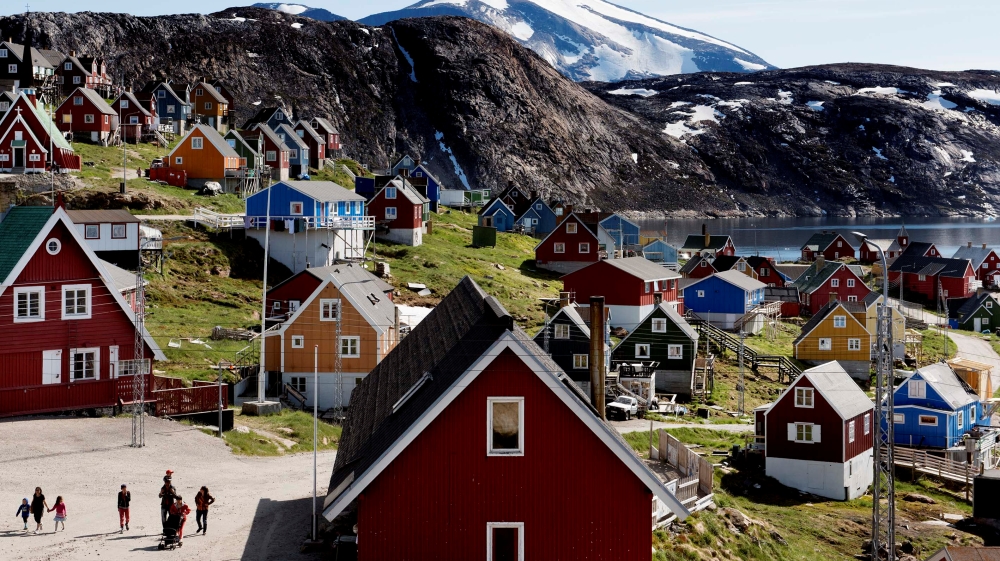General view of Upernavik in western Greenland