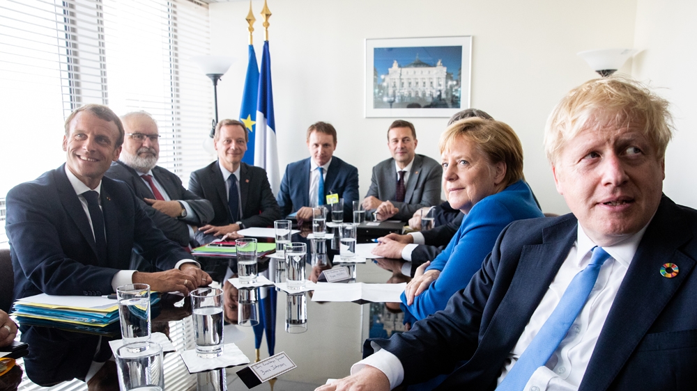 Johson Macron Merkel