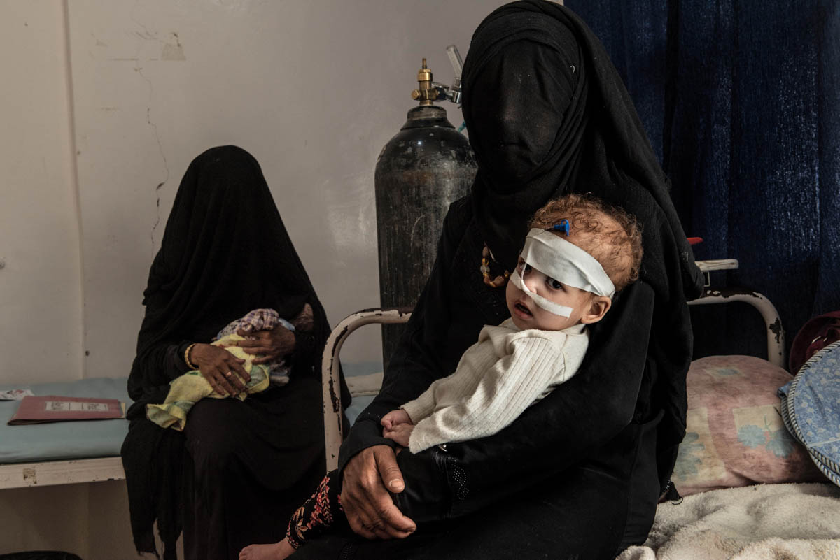 Province of Hajja, the areas most affected by malnutrition and cholera.