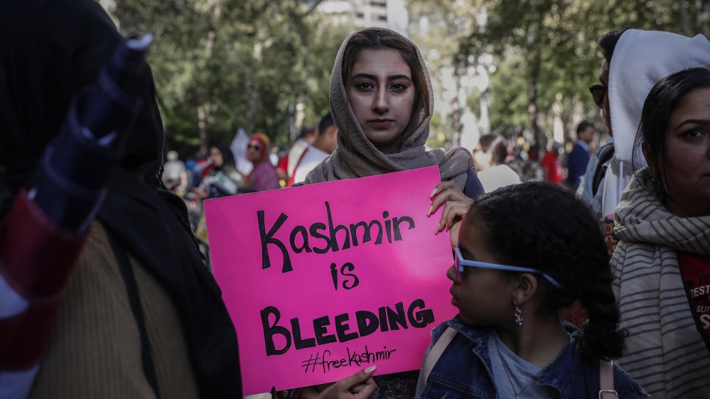 New York Kashmir Protest Reuters