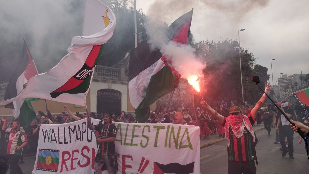 Indigenous protests Chile