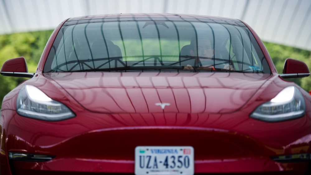 Tesla Model 3 car