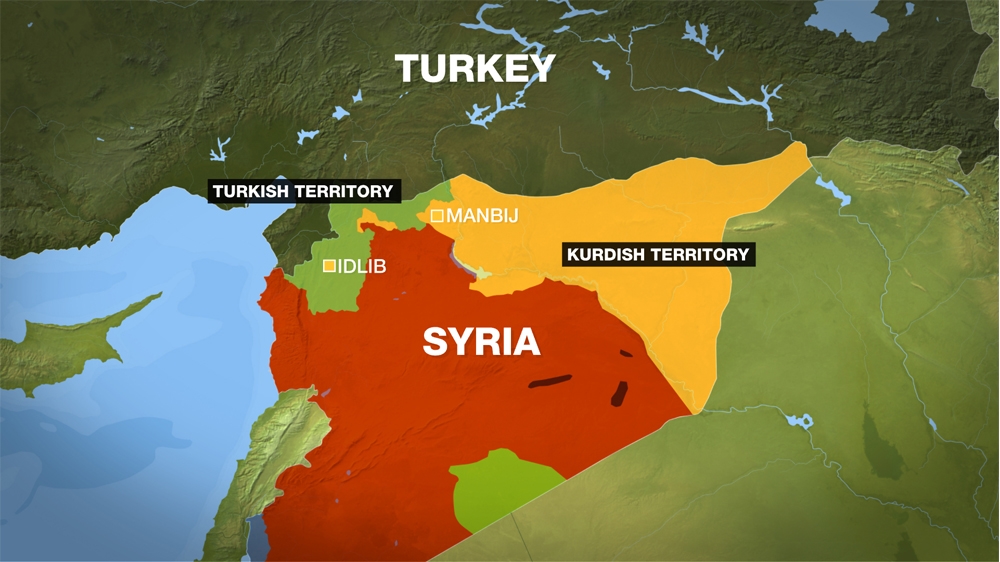 Syria-Tukey map