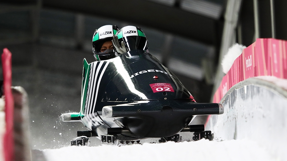 Nigerian women's bobsled team
