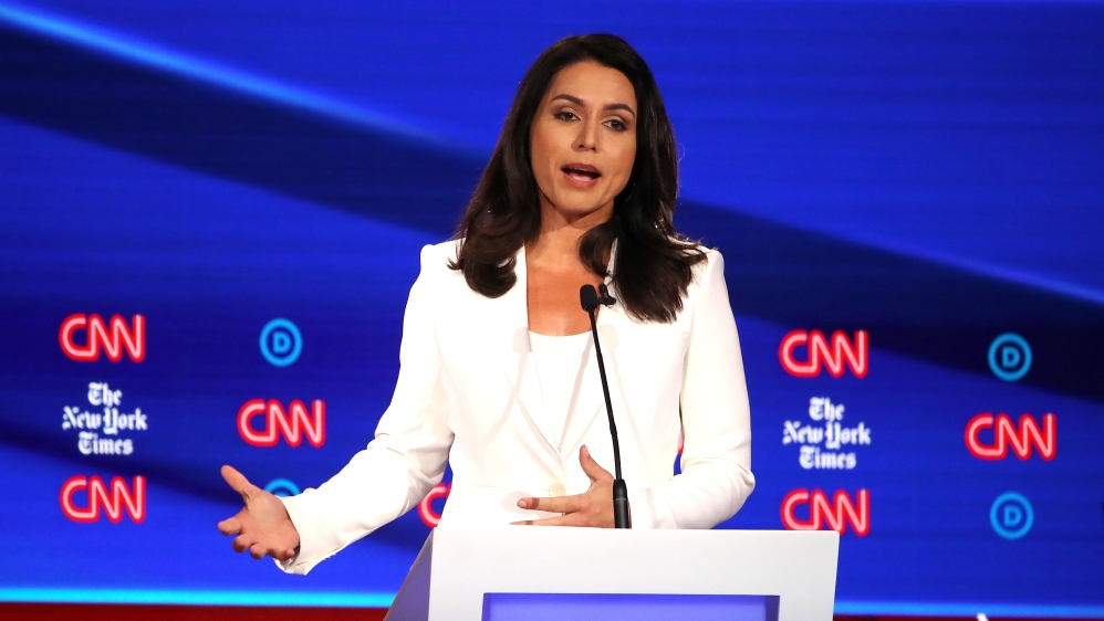 Democratic Presidential Candidates Participate In Fourth Debate In Ohio