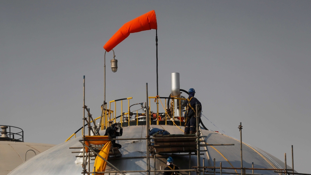 Saudi Aramco oil facility