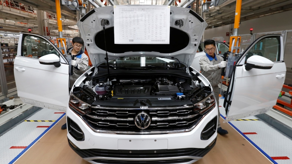 Volkswagen manufacturing China