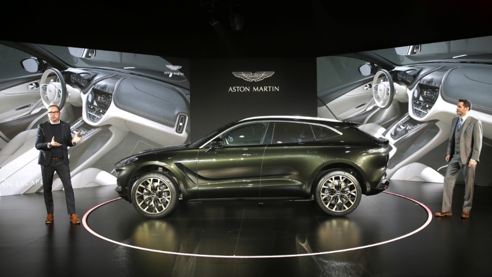 Aston Martin SUV - reuters