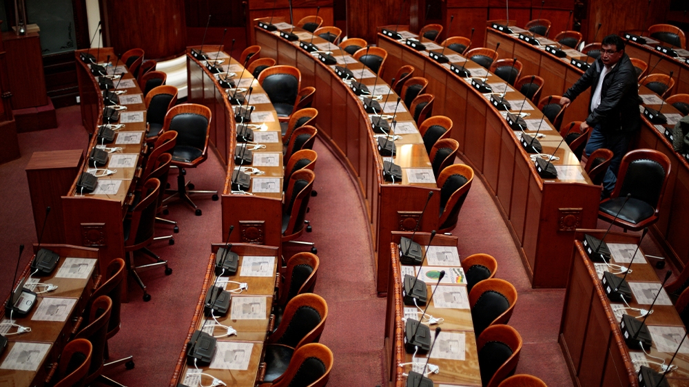 Bolivia Congress no quorum