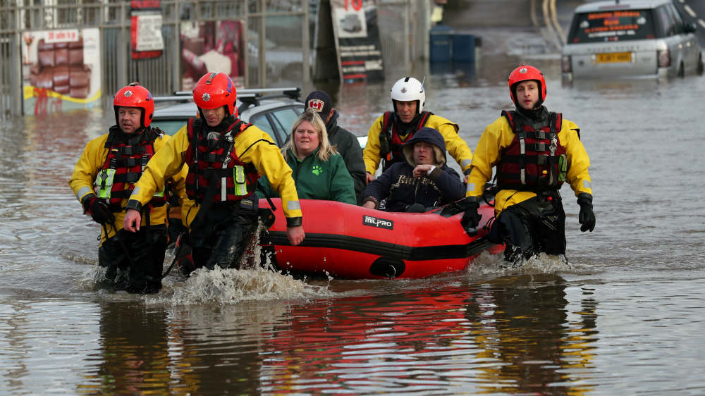 Flooding up north - reuters