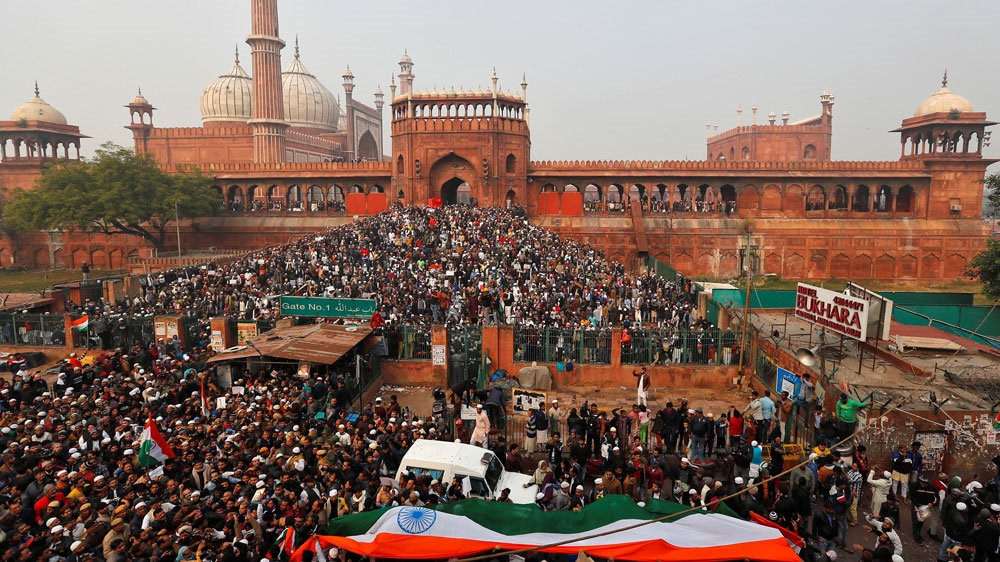 India protests