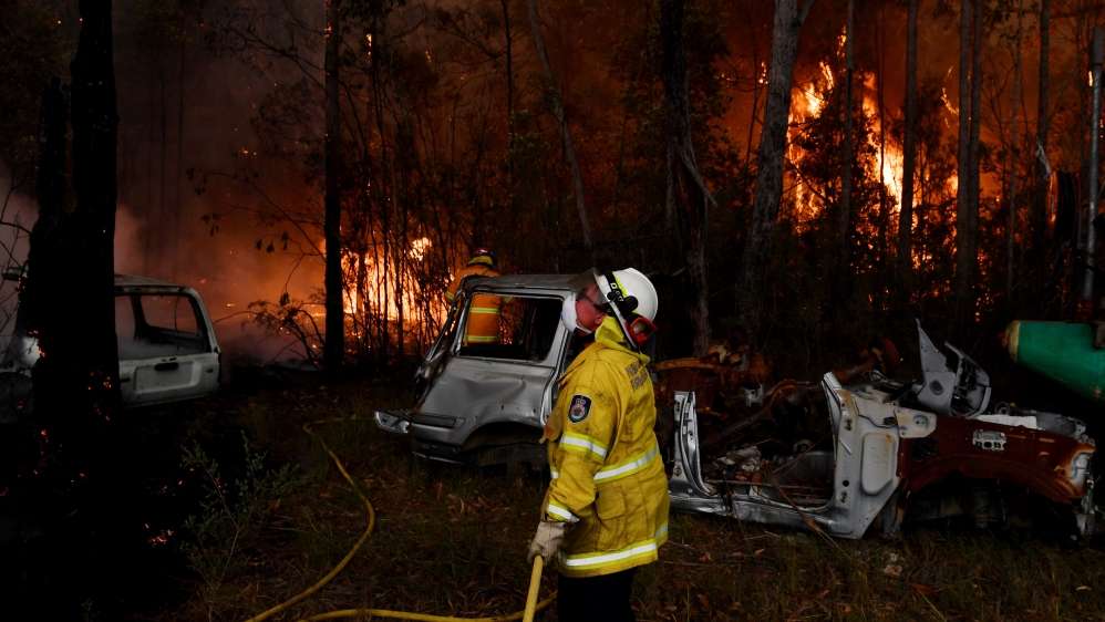 NSW Firefighters On High Alert Ahead Of New Year's Eve Fireworks Display