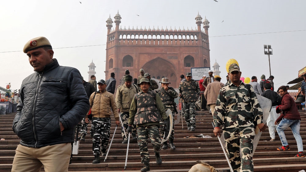 Jama Masjid police India