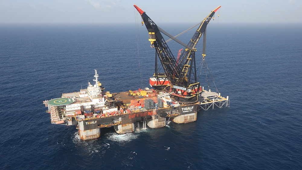 Israel Leviathan gas field