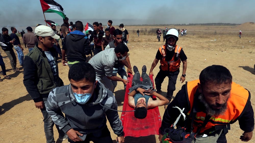 Gaza Friday prtests May 15