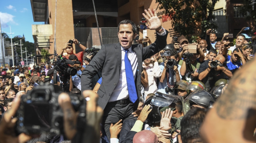 Guaido Bursts In to Reclaim Venezuela's