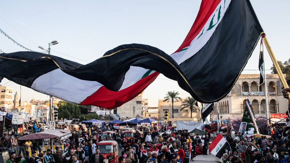 Baghdad Protests Sustained By Support From The Sidelines