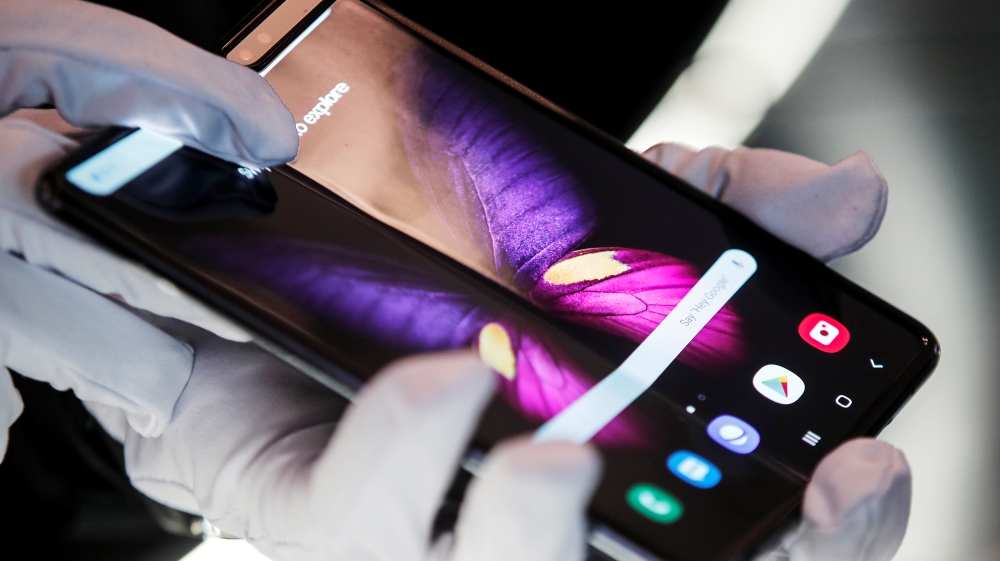 Samsung Galaxy Fold phone