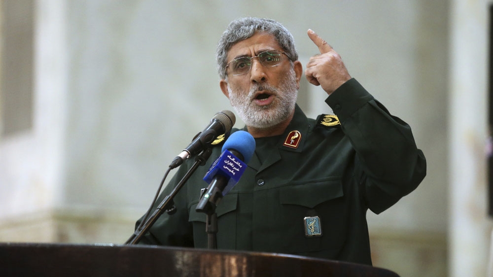 Esmail Ghaani - Esmail Qaani Quds leader IRGC revolutionary guards