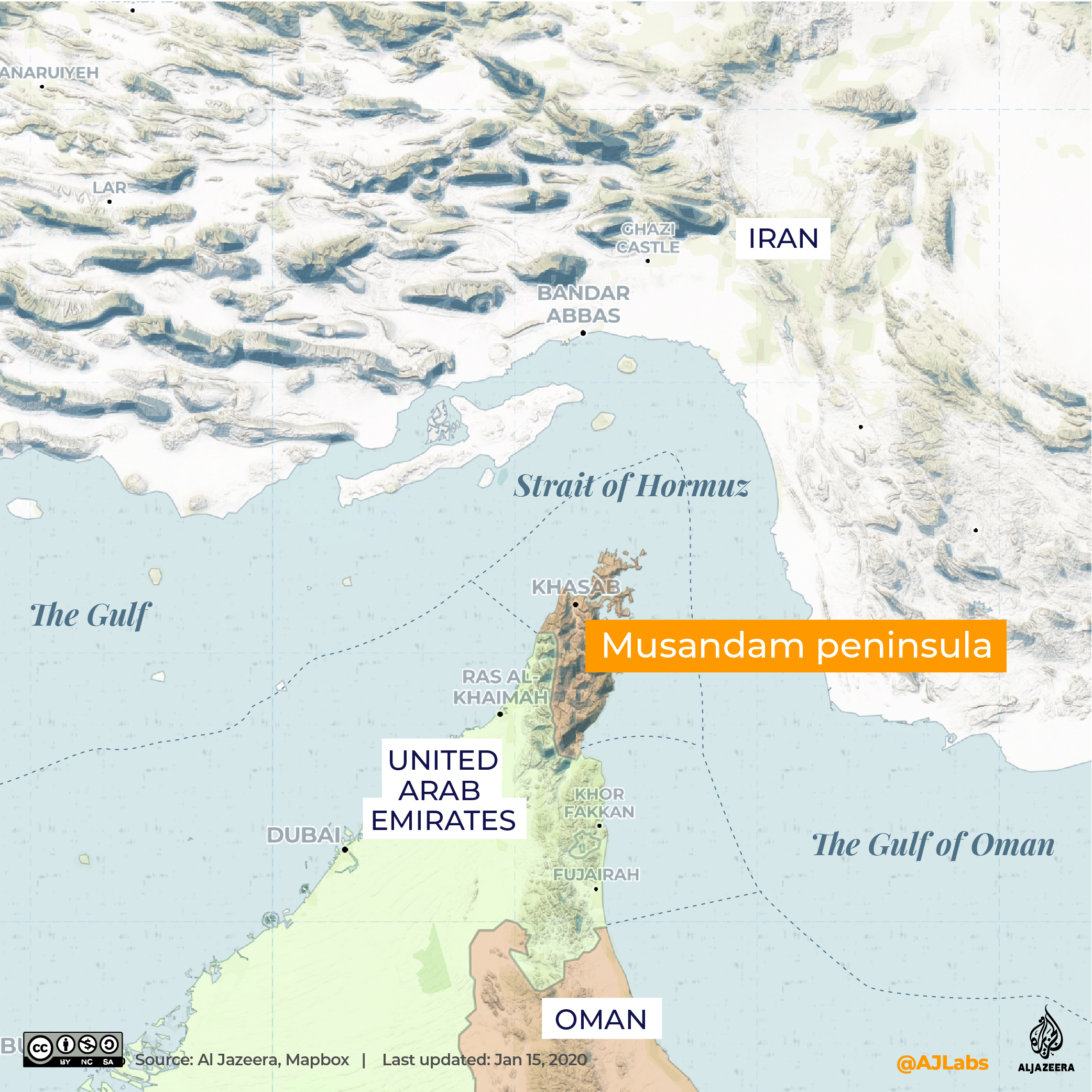 INTERACTIVE Musandam Peninsula Oman